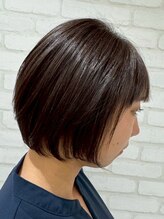 《*カットのみでも柔らかい質感を*》暗髪でも繊細なカット技術で、まるで透き通るような髪質に＊[宇都宮]