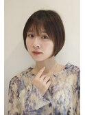 【Rire-リル銀座-】丸みショートボブ！