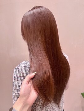 ガーデンヨコハマ(GARDEN YOKOHAMA) コーラルオレンジ ブリーチなし 髪質改善 暗めカラー