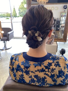 コワファースト 大分(COIFF1RST) 結婚式/セット/りぼん/シニヨン