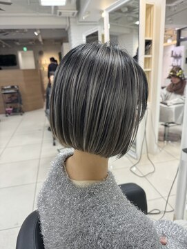 スト 静岡鷹匠(sto) ミディアムヘア/デザインカラー/フェイスフレーミング/静岡鷹匠