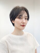 ヘアーメイク ピグレット(HAIR MAKE PIGLET)&nbsp;ショートボブ30代40代50代60代前髪あり前髪なし小顔面長丸顔