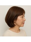 白髪ぼかしハイライト＋カット +髪質改善トリートメント
