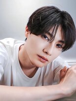 MEN'S HAIR BLEACHi 北18条店【12月5日オープン(予定)】 【BLEACHi】セクシーセンターパート【numberA.×BLEACHi】