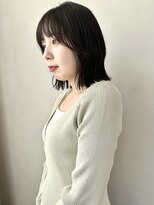 ラシアヘアー(LASIA HAIR)&nbsp;【LASIA大分/牧駅徒歩5分】切りっぱなしボブ/ミディアムヘア