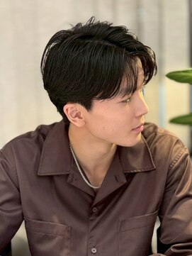 エムスラッシュ センター南(M.SLASH) メンズパーマ/ニュアンスパーマ/毛流れパーマ/黒髪/センター南