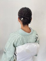 ヘアビジュー(hair bijou)&nbsp;お着物シニヨン