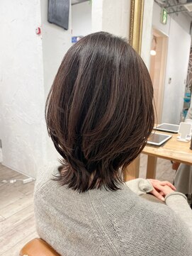 ミッシェル アフロート(michelle afloat) Air C Curveで作る◇ふんわりレイヤーで上品美人見え◇