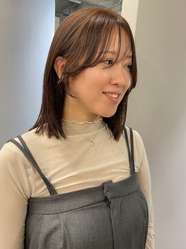 カノエ(canoe) イメージチェンレイヤーカット 顔周りレイヤー 前髪【西新大濠】