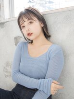 サニーサイド(SUNNY SIDE)&nbsp;インナーカラー×切りっぱなし