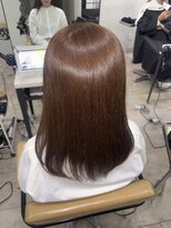 アジールヘア 所沢プロペ通り店(agir hair)&nbsp;ブラウンカラー 高発色 所沢