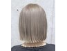 カット+ダブルカラーorデザインブリーチカラー+Aujua4stepTR ¥20,500