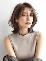 ハーツ 青山表参道店(Heart's)&nbsp;40代50代60代/ブリーチなし白髪ぼかしカラーミディアムレイヤー