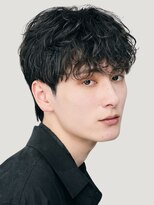 フィフス(fifth)&nbsp;原宿メンズパーマシャドウパーマシースルーマッシュウルフゆるめ