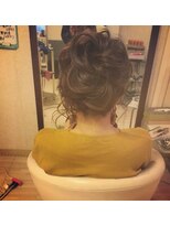 ヘアーセット モコロ(Hair Set MOCORO) お花アレンジ