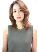 ズッソ アヴェダ 熊本店(ZUSSO AVEDA)&nbsp;リラックスかき上げミディアムレイヤー