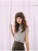 重めバング【橋本/バレイヤージュ】