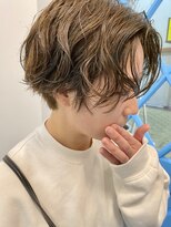 エフ ヘアーアンドリラクゼーション(F. hair & relaxation)&nbsp;【F.】大阪/梅田/中崎町ハンサムマッシュショートパーマ