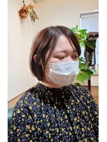 リノ 辻堂(lino)&nbsp;ショートボブ/耳かけスタイル/[辻堂/辻堂駅]