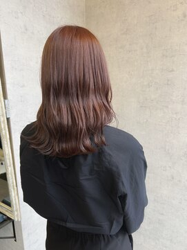 ノア ヘアデザイン 町田店(noa Hair Design) コーラルピンク