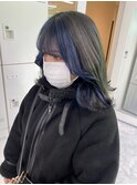 ブルー×グレーのデザインカラー