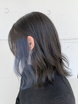 シュリット(schritt)&nbsp;◎2回ブリーチ　ネイビーインナー◎ 村田裕幸