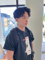 メンズツイストスパイラルパーマ