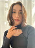 【La fith】タッセルボブ×センターパート