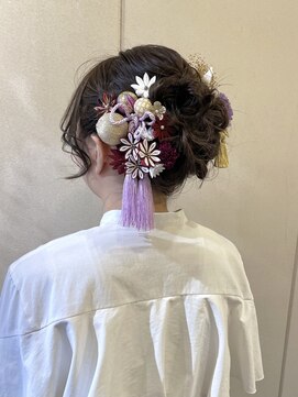 ボルタノット(volta∞knot) 【ボルタノット★YUMI】着物ヘアセット
