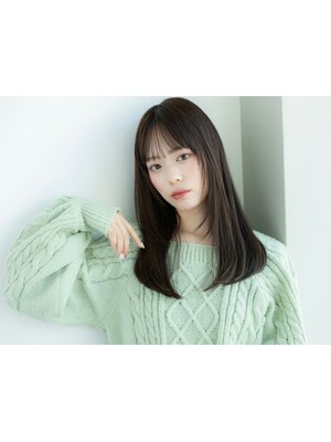 【縮毛矯正+カット￥9900】クセを解消×ナチュラルで可愛く♪ワンランク上の愛されストレートに[会津若松]