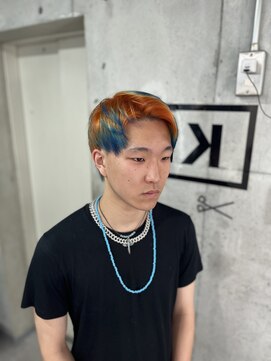 インク 渋谷(INK.) オレンジエンドブルー