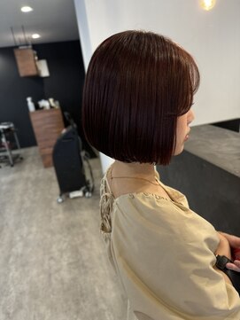 アールヘアー(ar hair) 【村松一輝】ワンカールでかわいいボブ