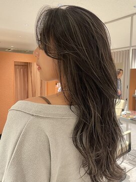 ノラギンザユー(NORA GINZA/U) 透明感地毛風ハイライト