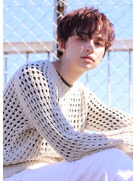 クリコ ヘアーデザイン(CLICQUOT hair design) ピンクブラウン×レイヤーショート