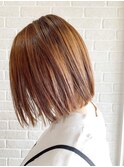 切りっぱなしボブ