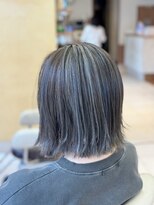 エルパティオ(EL PATIO) ハイライト/筋感/コントラスト/グレー/ケアブリーチ