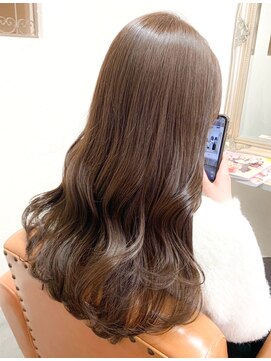 アン ヘア デザイン(un hair design) Ash Beige Color