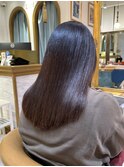 ウェーブミディアム似合わせカットメルティカラー縮毛矯正北千住
