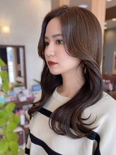 【顔周りカット】サイドバングで顔型の悩みをカバー♪耳にかけてもぱっくり割れない！横顔も可愛く決まる☆