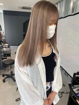 キング 枚方店(K!ng)&nbsp;縮毛矯正髪質改善ハイライトレイヤーカット枚方美容室エクステ