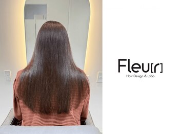 フルー 都立大学店(Fleu r)の写真/お悩みや髪質を見極めて施術！自然なストレートで、思わず触りたくなるツヤ髪に。
