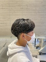 イメージア 町田店(IMAGE A)&nbsp;フェザーパーマ黒髪毛流れリバース＠20代30代40代50代