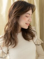 カバーヘア ブリス 戸田公園西口店(COVER HAIR bliss) かきあげバング韓国風巻き小顔デジタルパーマY戸田公園30代40代