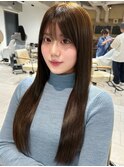 (表参道/青山/原宿/縮毛矯正/髪質改善/レイヤーカット/前髪) 