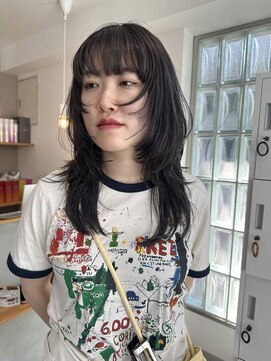 ナウアズ(now as.) ロングウルフでたっぷり動きを☆ 【mayu】【明石駅3分now as.】