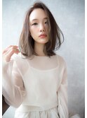 ミディアムレイヤー×髪質改善