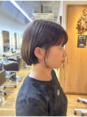 丸みショートボブ10代20代30代