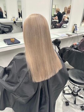 チューン 銀座(TUNE) ミルクティーブロンド