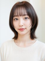 カバーヘア ブリス 北浦和(COVER HAIR bliss)&nbsp;切りっぱなしくびれヘア×外ハネレイヤー大人可愛いp北浦和