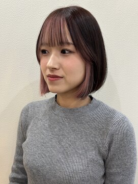 ピンクインナーカラー